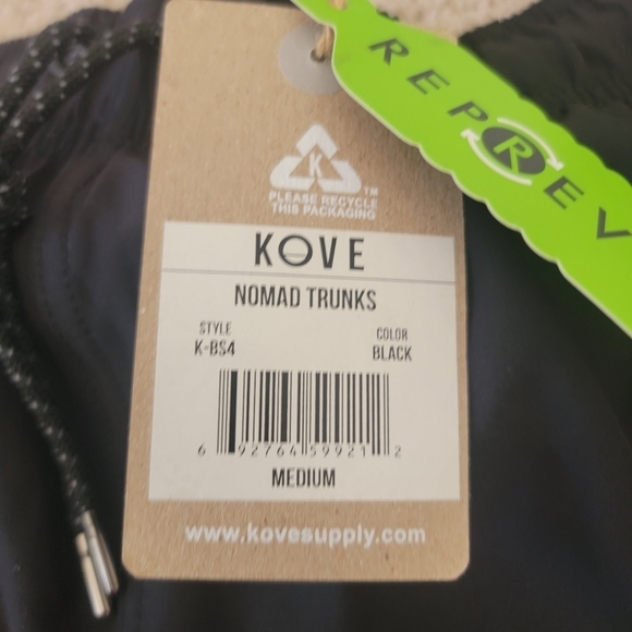 NWT Kove Nomad Swim Trunks M - Picture 10 of 10
